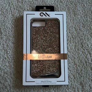 Rose Gold iPhone 8 Plus Brilliance Case